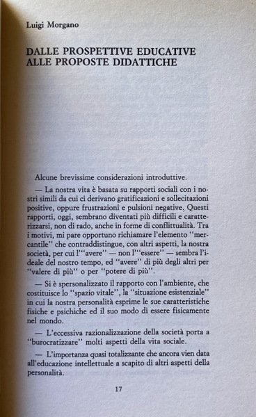 SOCIALIZZAZIONE DEL BAMBINO, PROCESSO EDUCATIVO E SCELTE DIDATTICHE