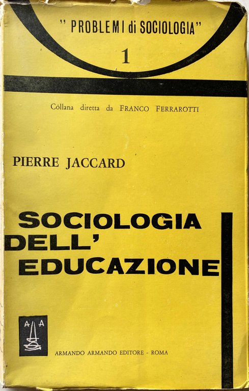 SOCIOLOGIA DELL'EDUCAZIONE