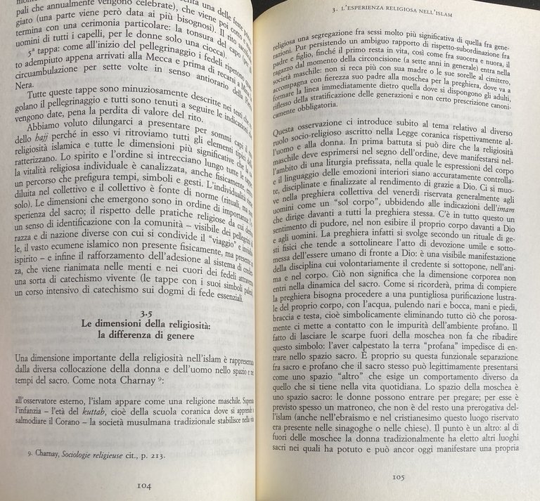 SOCIOLOGIA DELL'ISLAM. FENOMENI RELIGIOSI E LOGICHE SOCIALI