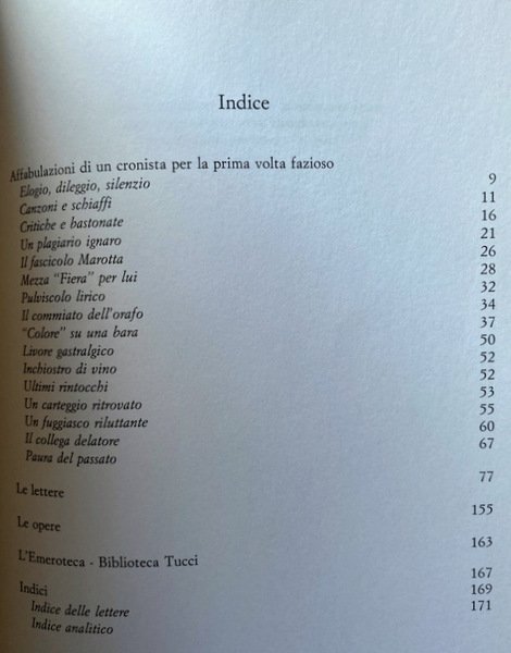 SOGNI, DELUSIONI E SCONFITTE NELLE LETTERE INEDITE DI GIUSEPPE MAROTTA