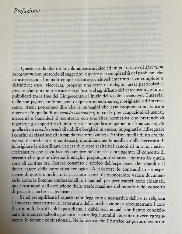SPECULUM PECCATORUM. FRAMMENTI DI STORIA NELLO SPECCHIO TRA CINQUE E …