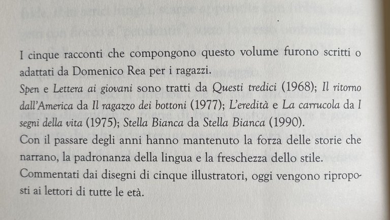 SPEN E ALTRI RACCONTI