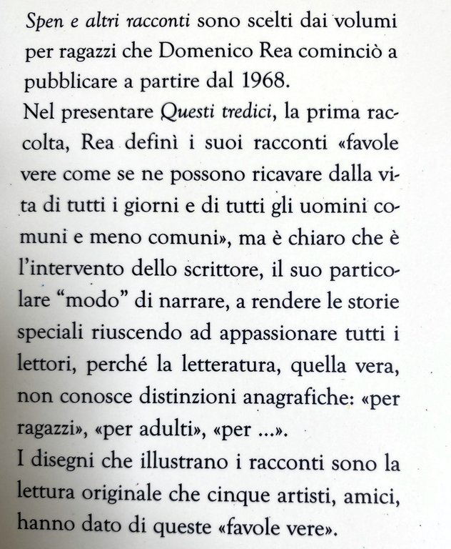SPEN E ALTRI RACCONTI