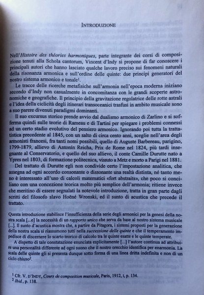 STANZE INESPLORATE DELL'ARMONIA. SULL'ESTETICA MUSICALE DI CAMILLE DURUTTE