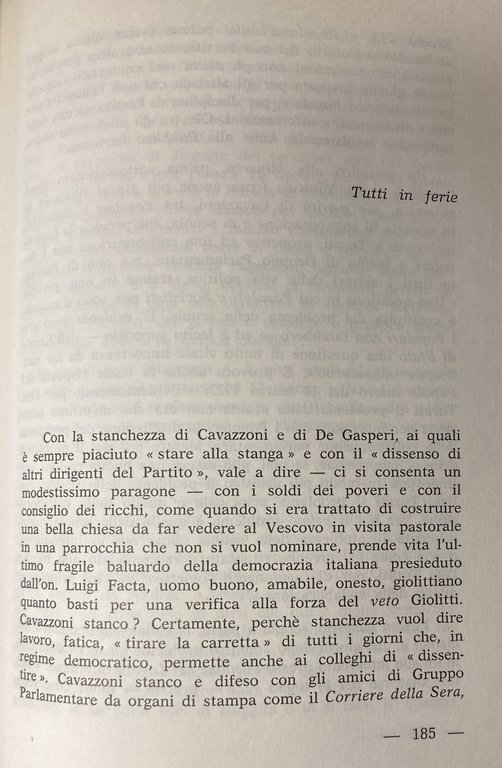 STEFANO CAVAZZONI: IL SENATORE DI DON ORIONE