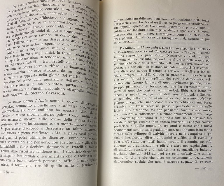 STEFANO CAVAZZONI: IL SENATORE DI DON ORIONE