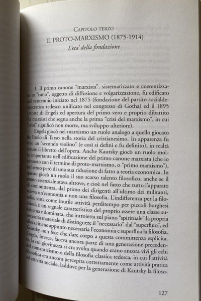 STORIA CRITICA DEL MARXISMO. DALLA NASCITA DI KARL MARX ALLA …