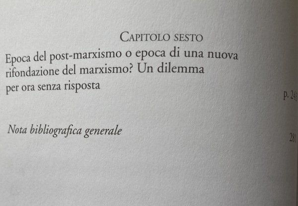 STORIA CRITICA DEL MARXISMO. DALLA NASCITA DI KARL MARX ALLA …