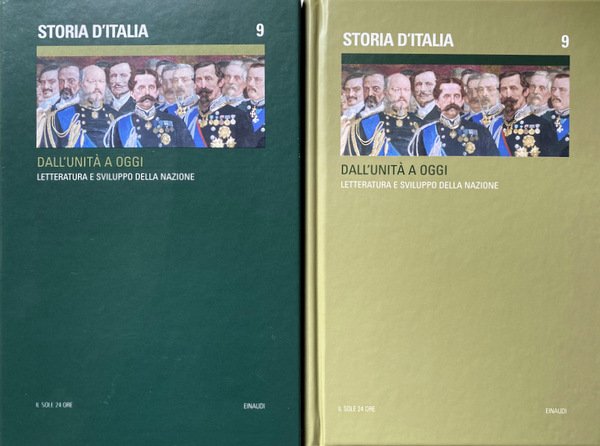 STORIA D'ITALIA DALL'UNITÀ AD OGGI. 9 LETTERATURA E SVILUPPO DELLA … | Immagine Gallery 1