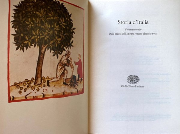 STORIA D'ITALIA DALLA CADUTA DELL'IMPERO ROMANO AL SECOLO XVIII (Vol. …