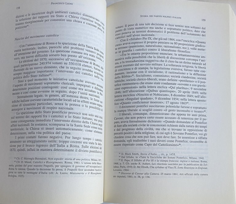 STORIA DEI PARTITI POLITICI ITALIANI