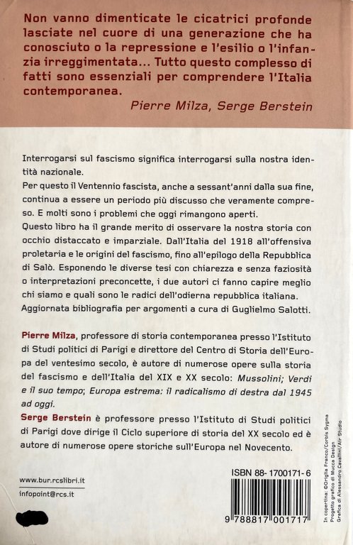 STORIA DEL FASCISMO. DA PIAZZA SAN SEPOLCRO A PIAZZALE LORETO