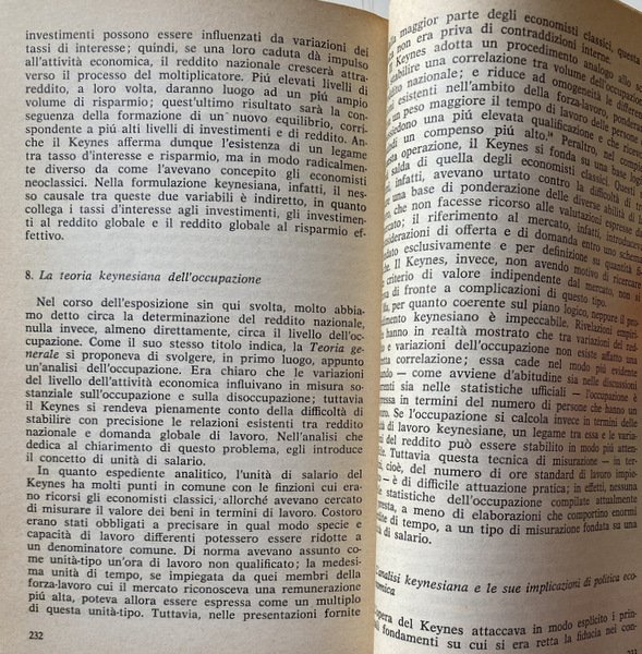 STORIA DEL PENSIERO ECONOMICO. SMITH, MALTHUS, RICARDO, MILL, MARX, KEYNES