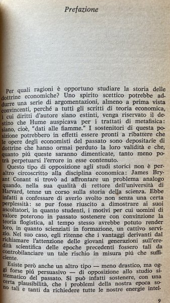 STORIA DEL PENSIERO ECONOMICO. SMITH, MALTHUS, RICARDO, MILL, MARX, KEYNES