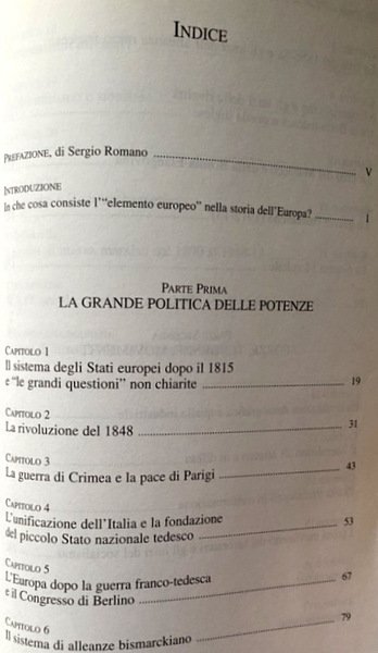 STORIA DELL'EUROPA 1848-1918