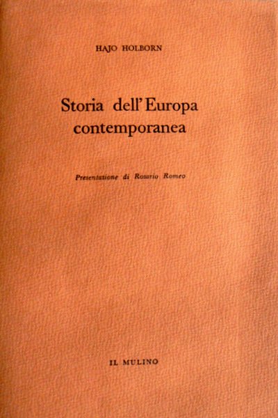 STORIA DELL'EUROPA CONTEMPORANEA