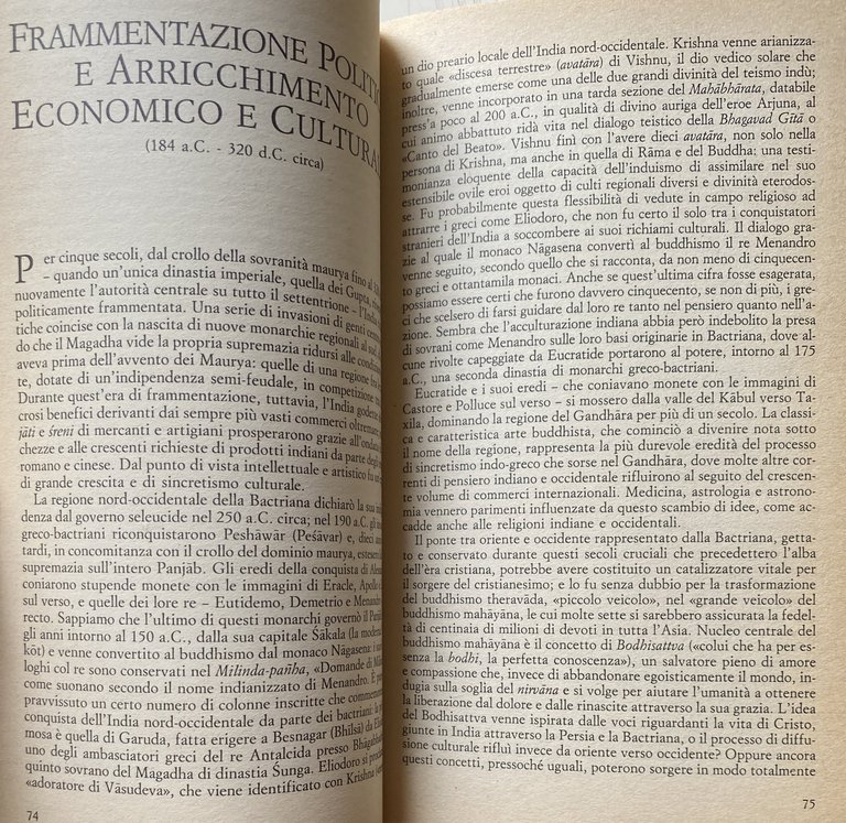 STORIA DELL'INDIA DALLE ORIGINI DELLA CULTURA DELL'INDO ALLA STORIA DI …