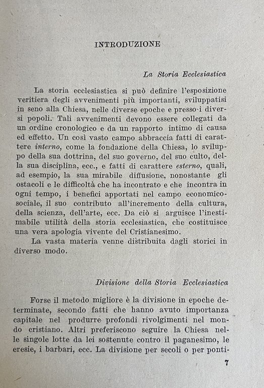 STORIA DELLA CHIESA. COMPENDIO DI TUTTA LA STORIA ECCLESIASTICA CON …