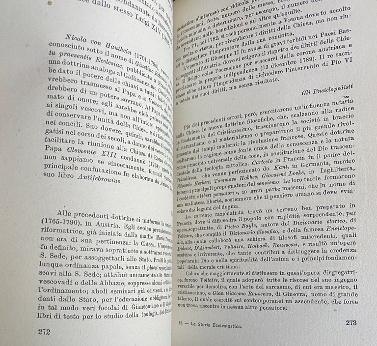 STORIA DELLA CHIESA. COMPENDIO DI TUTTA LA STORIA ECCLESIASTICA CON …