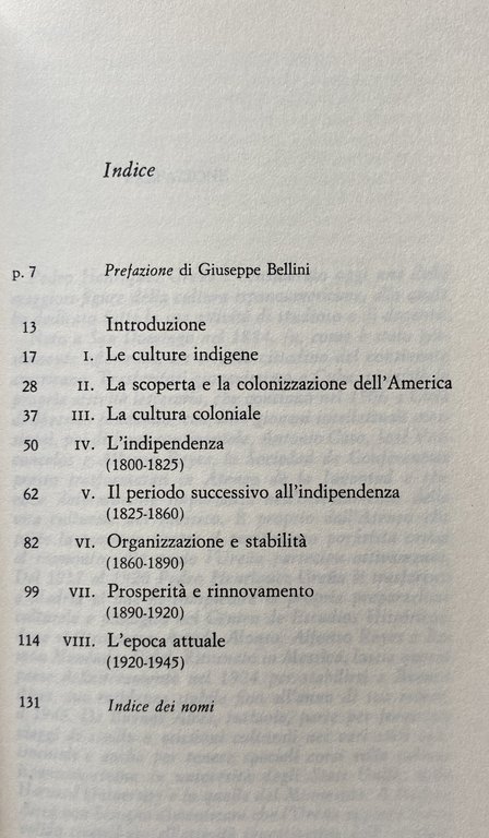 STORIA DELLA CULTURA NELL'AMERICA SPAGNOLA