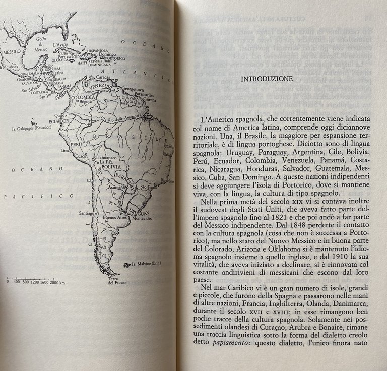 STORIA DELLA CULTURA NELL'AMERICA SPAGNOLA