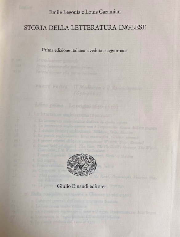 STORIA DELLA LETTERATURA INGLESE | Immagine Gallery 7