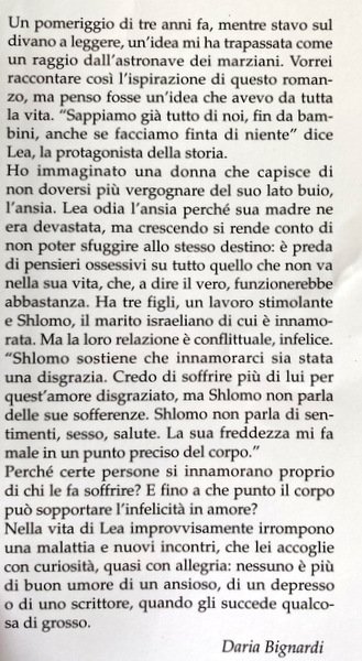 STORIA DELLA MIA ANSIA