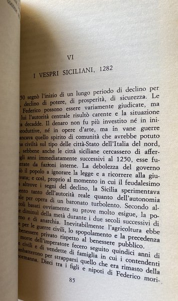 STORIA DELLA SICILIA MEDIEVALE E MODERNA