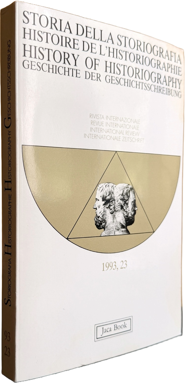 STORIA DELLA STORIOGRAFIA, HISTOIRE DE L'HISTORIOGRAPHIE, HISTORY OF HISTORIOGRAPHY, GESCHICHTE … | Immagine principale