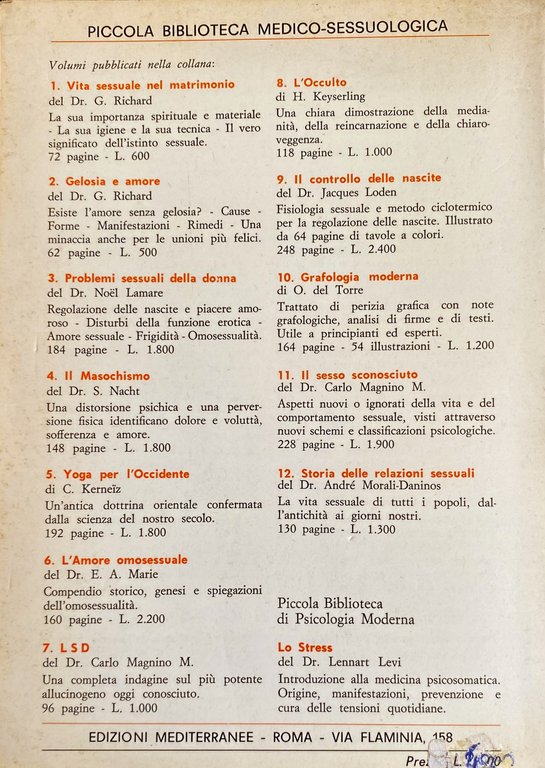 STORIA DELLE RELAZIONI SESSUALI. UN COMPLETO PANORAMA DELL'UOMO E DEL …