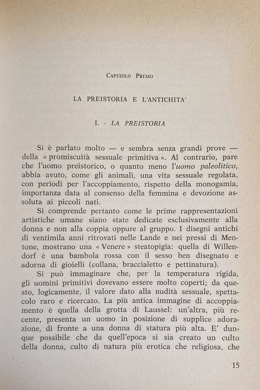 STORIA DELLE RELAZIONI SESSUALI. UN COMPLETO PANORAMA DELL'UOMO E DEL …