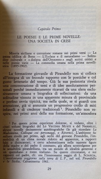 STORIA DI PIRANDELLO