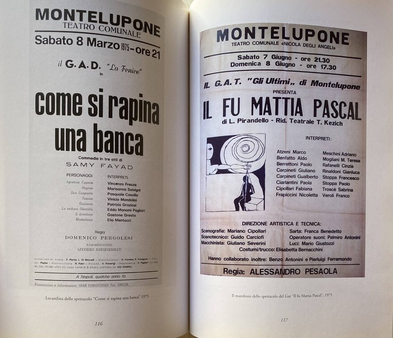 STORIA DI UN TEATRO: IL NICOLA DEGLI ANGELI DI MONTELUPONE