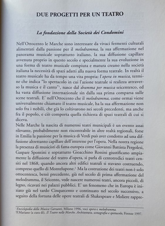 STORIA DI UN TEATRO: IL NICOLA DEGLI ANGELI DI MONTELUPONE