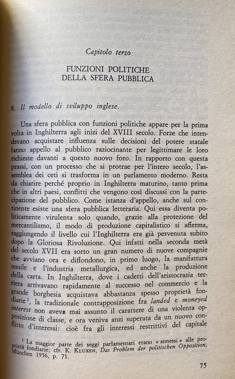 STORIA E CRITICA DELL'OPINIONE PUBBLICA