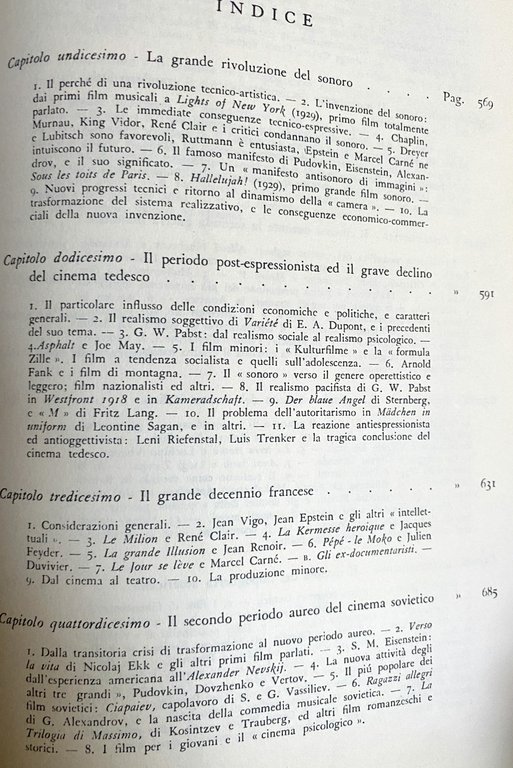 STORIA GENERALE DEL CINEMA (1895-1959) CON PROBLEMATICA INTRODUTTIVA (VOLUMI 1-2); …