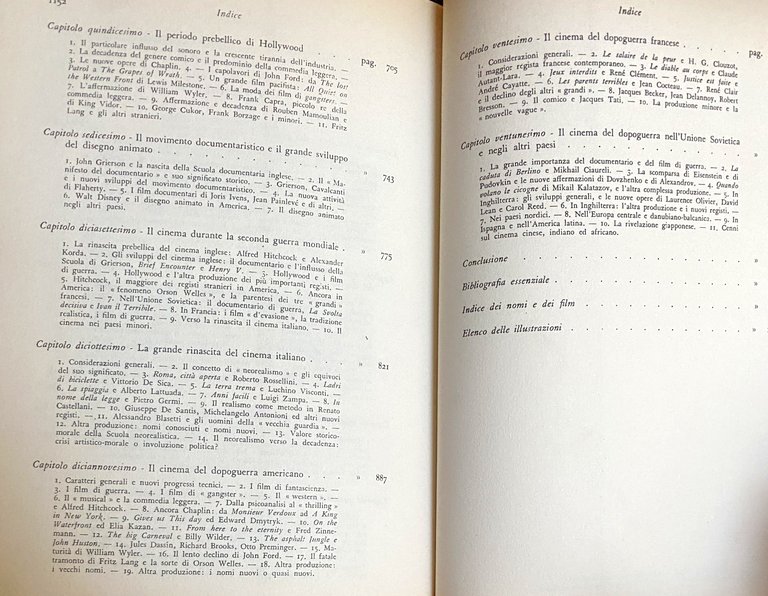 STORIA GENERALE DEL CINEMA (1895-1959) CON PROBLEMATICA INTRODUTTIVA (VOLUMI 1-2); …