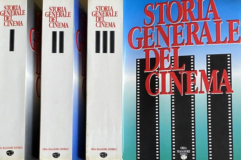 STORIA GENERALE DEL CINEMA (1895-1959) CON PROBLEMATICA INTRODUTTIVA (VOLUMI 1-2); …