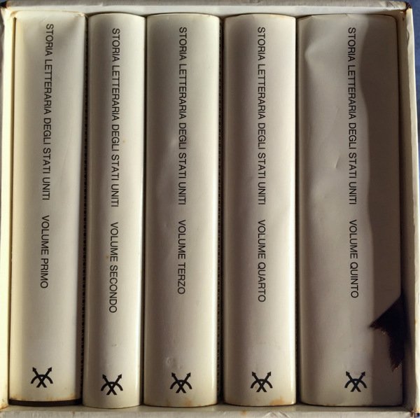 STORIA LETTERARIA DEGLI STATI UNITI. (5 VOLUMI)