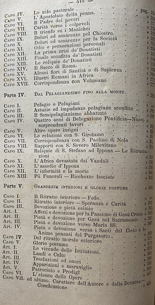 STORIA POPOLARE DEL GRAN PATRIARCA S. AGOSTINO VESCOVO D' IPPONA, …