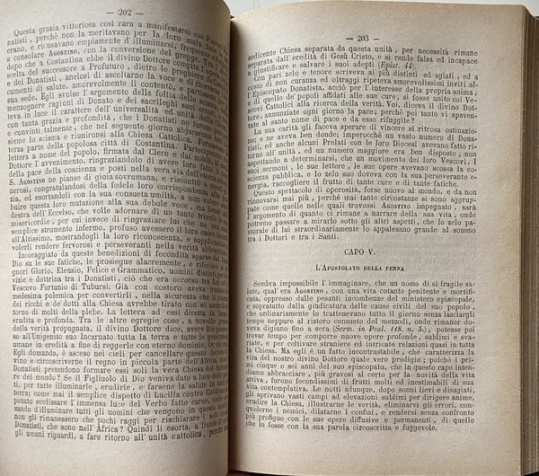 STORIA POPOLARE DEL GRAN PATRIARCA S. AGOSTINO VESCOVO D' IPPONA, …