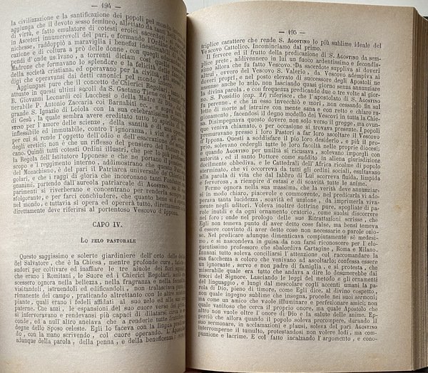 STORIA POPOLARE DEL GRAN PATRIARCA S. AGOSTINO VESCOVO D' IPPONA, …