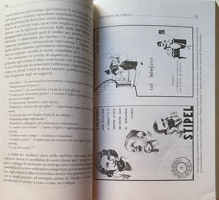 STORIA SOCIALE DEL TELEFONO. AMERICA IN LINEA 1876-1940