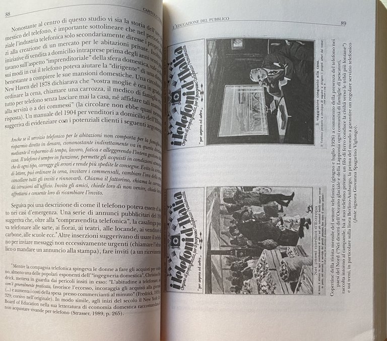 STORIA SOCIALE DEL TELEFONO. AMERICA IN LINEA 1876-1940