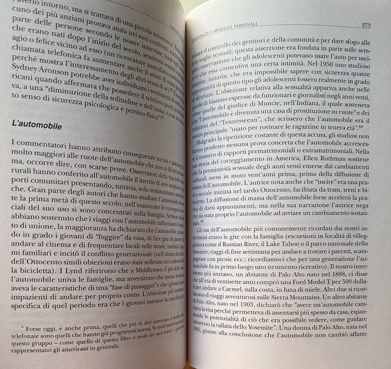 STORIA SOCIALE DEL TELEFONO. AMERICA IN LINEA 1876-1940