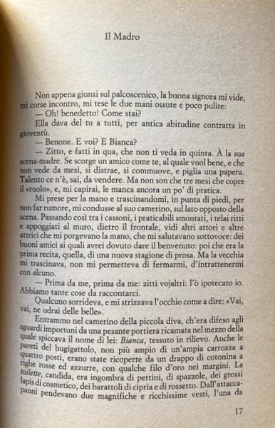 STORIE DI PALCOSCENICO. A CURA DI RODOLFO DI GIAMMARCO