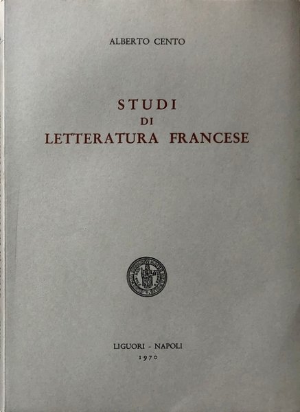 STUDI DI LETTERATURA FRANCESE