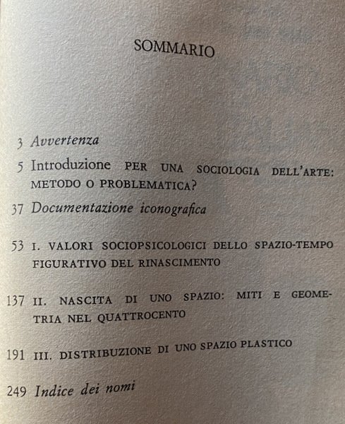 STUDI DI SOCIOLOGIA DELL'ARTE. LO SPAZIO FIGURATIVO DA PIERO DELLA …