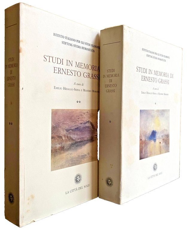 STUDI IN MEMORIA DI ERNESTO GRASSI (VOLUMI 1-2). Convegno internazionale, … | Immagine Gallery 21