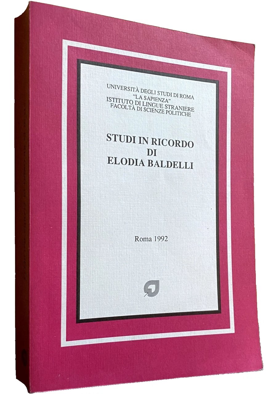 STUDI IN RICORDO DI ELODIA BALDELLI